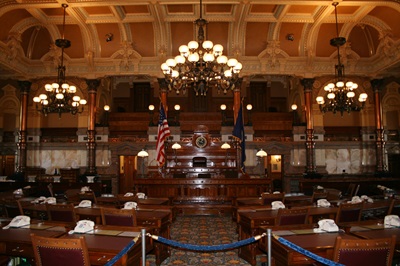 Photo of the Kansas Senate Chamber